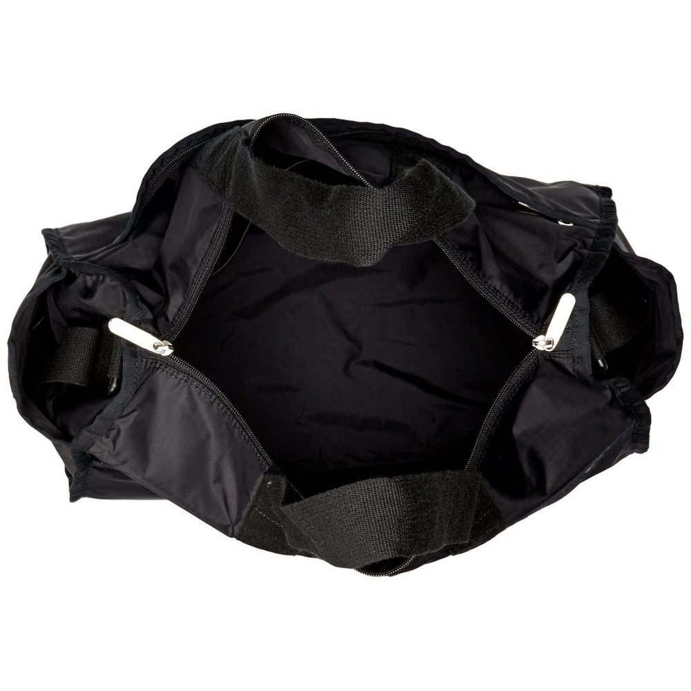 LeSportSac Black Core Diaper Bag Nylon Briefcase Shoulder Bag Handbag New - Picture 4 of 6
